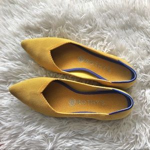 Rothy’s The Point Flats in Marigold